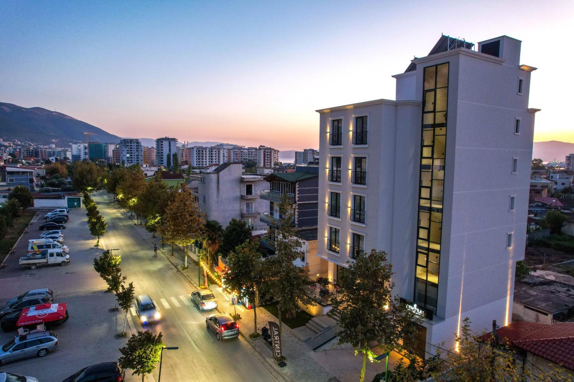 Hotel Central Vlore Luaran gambar